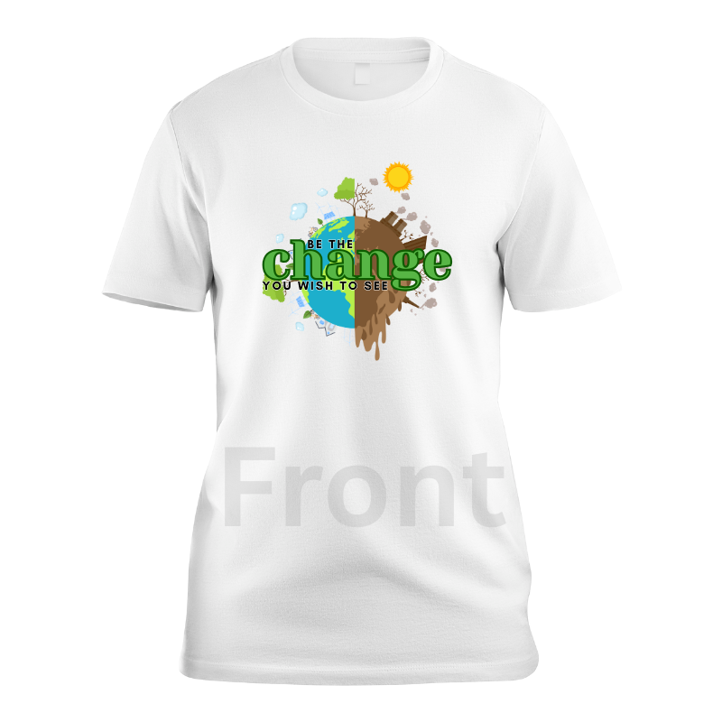 Be the Change custom t-shirt
