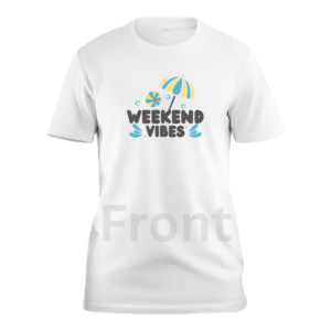 Weekend Vibes custom t-shirt